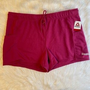 Reebok Shorts Womens Size XXXL Pink Relaxed‎ Short